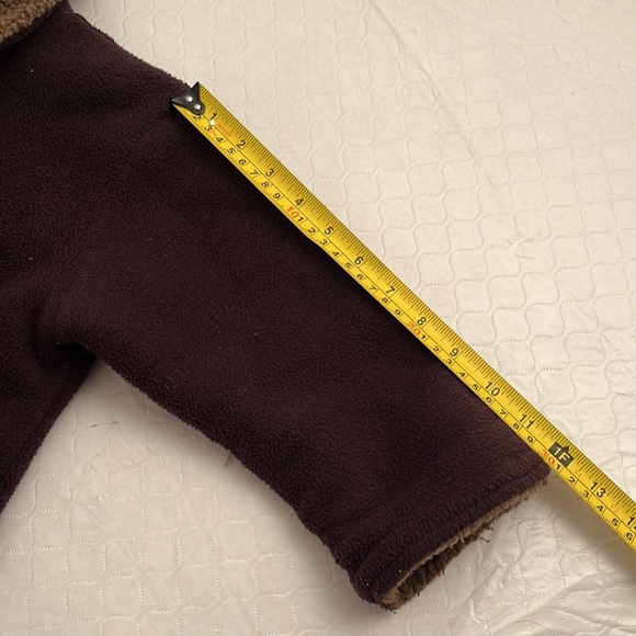 Corky and Company brown fleece jacket and hat - Picture 12 of 12